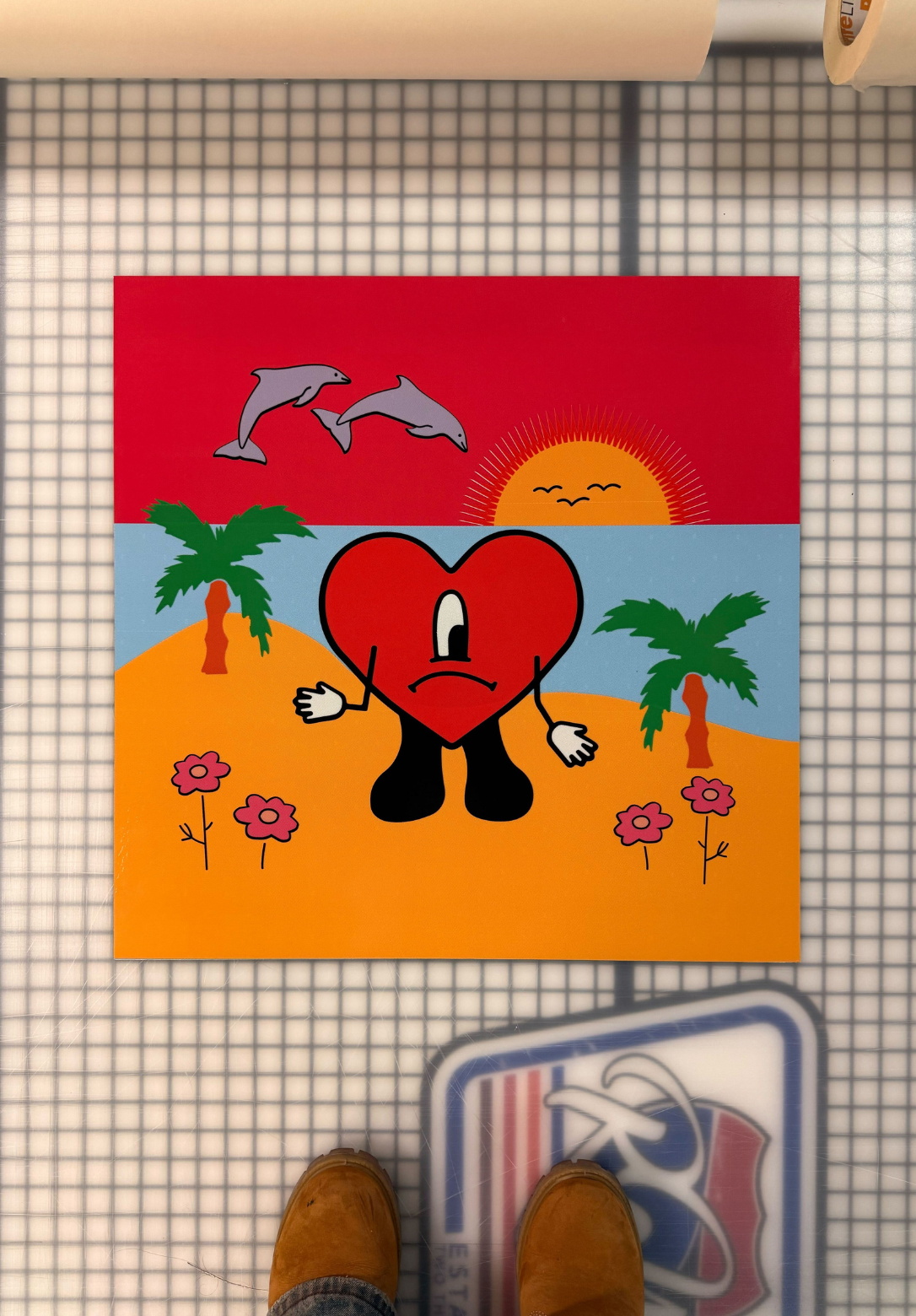 Bad Bunny "Un Verano Sin Ti" Sign